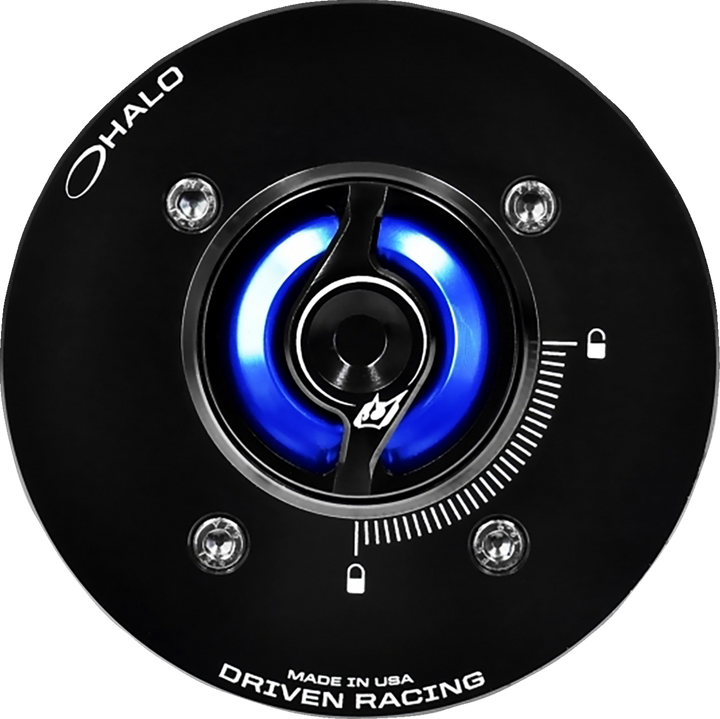 Driven Racing Fuel Cap Base - Black - Yamaha DHFCB-YA02