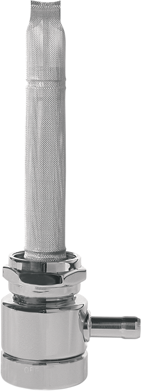 Pingel High-Flow Fuel Valve With Custom Knob - 22 Mm 6311-CR-K