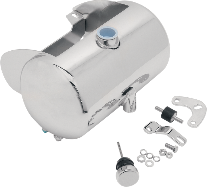 Drag Specialties Custom Oil Tank - Center Fill - Softail 0710-0021