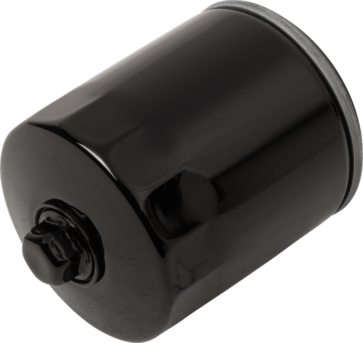 Drag Specialties Oil Filter With Nut - Black - V-Rod 0712-0022