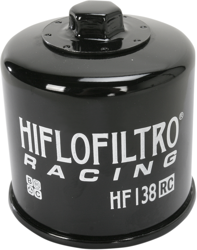 Hiflofiltro Racing Oil Filter - Black HF138RC