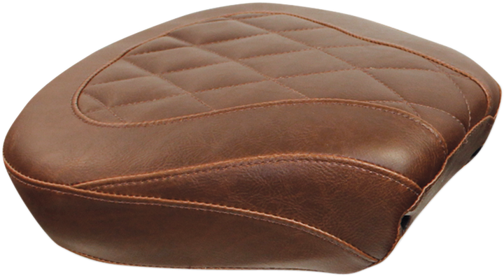 Mustang Wide Tripper Rear Seat - Brown - Diamond - Fl '97-'25 76723