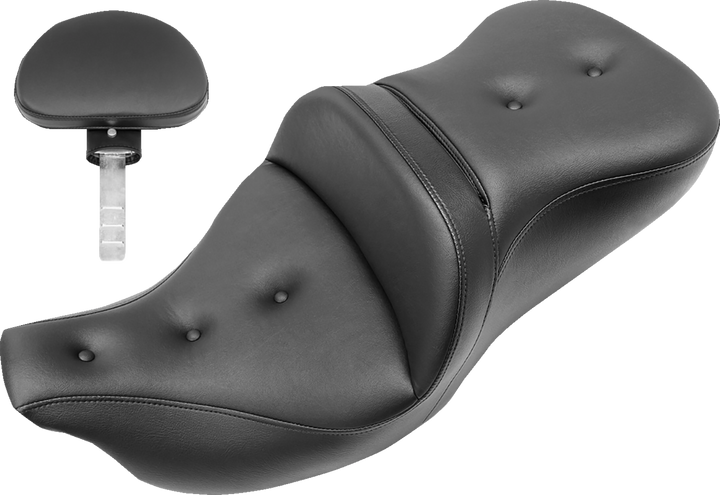 Saddlemen Extended Reach Roadsofa Seat - Pillow Top - Backrest - Fl '08-'24 808-07B-183BR