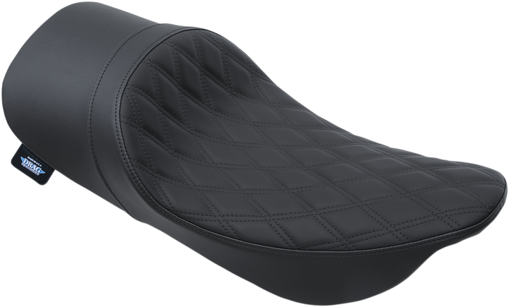 Drag Specialties Seats Low Profile Solo Seat - Forward - Double Diamond - Fl '99-'07 0801-1159