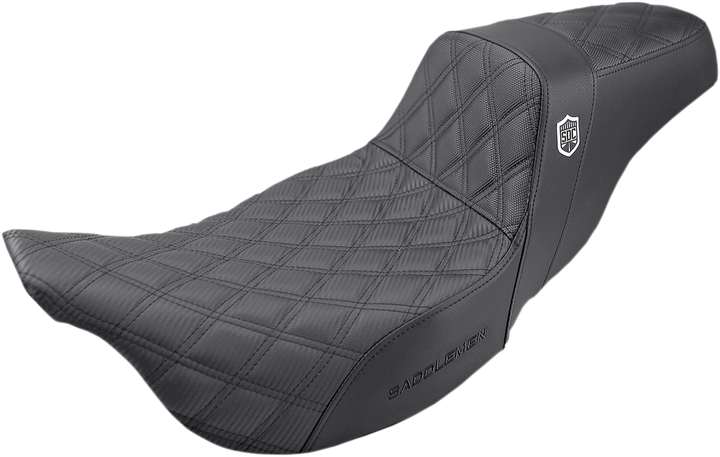 Saddlemen Pro Series Sdc Performance Seat - W/O Backrest - Lattice Stitch - Fl '08 -'23 SC80807DB