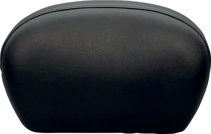 Le Pera Sissy Bar Pad - Large - Smooth - Dull Black L-SBP01S-DULL