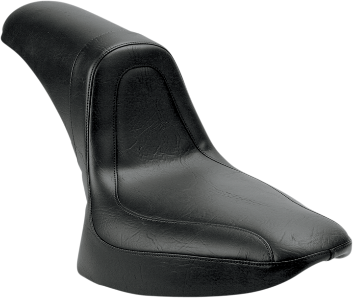 Mustang Seat - Fastback - Stitched - Black - Softail '84-'99 75444