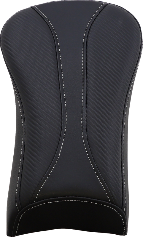 Saddlemen Dominator Pillion Pad - Standard Reach - Black W/ Gray Stitching - Flstc '06-'17 806-23-0162