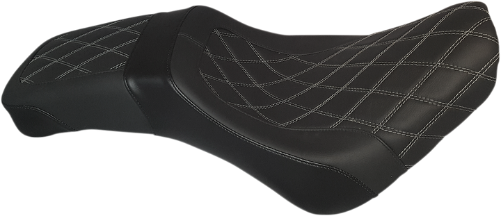 Danny Gray Weekday 2-Up Seat - Double Diamond - Gray Stitch - Fl '18-'23 21-208DIA