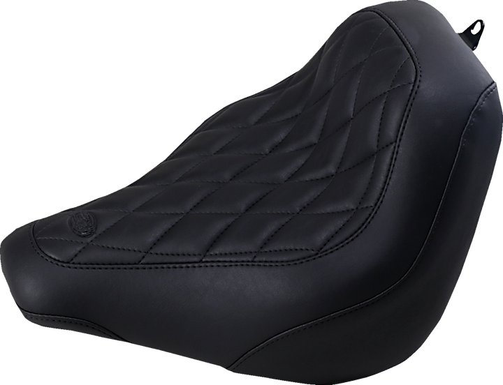 Mustang Wide Tripper Seat - Diamond Stitching 83035