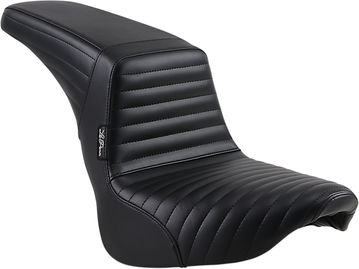 Le Pera Kickflip Seat - Pleated - Black - Softail '18-'23 LYF-590PT