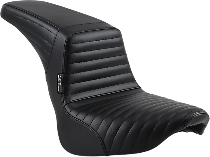 Le Pera Kickflip Seat - Pleated - Black - Softail '18-'23 LYR-590PT