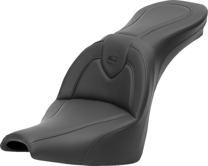 Saddlemen Roadsofa Seat - Without Backrest - Black/Black Stitching - Fxbb/Fxst '18-'24 818-30-187