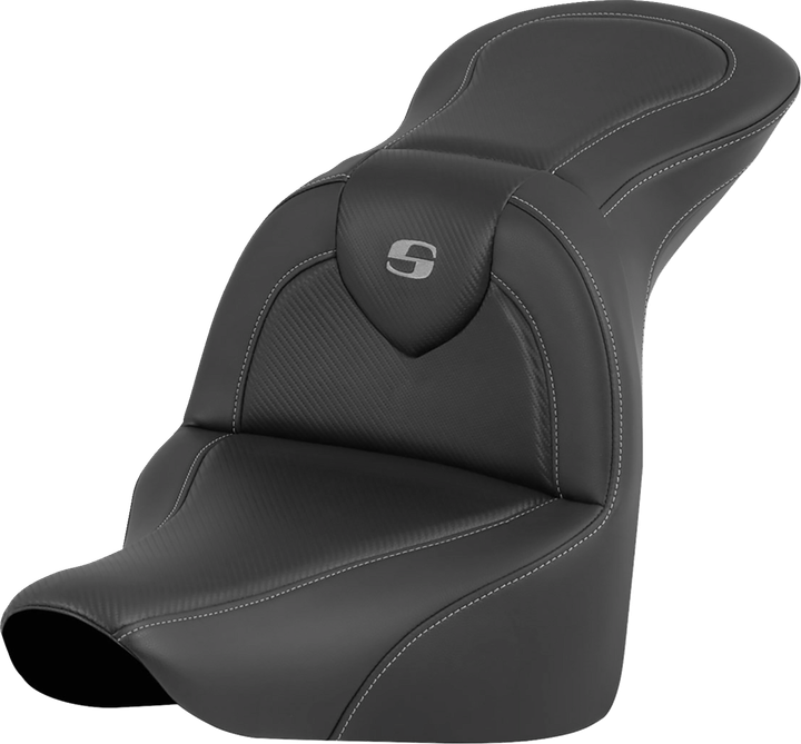 Saddlemen Roadsofa Seat - Carbon Fiber - Without Driver Backrest - Flfb/Fxbr '18-'25 818-27-185