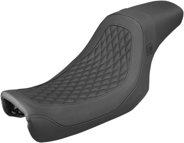 Saddlemen Speed Merchant Pro Series Seat - Black - Fld/Fxd '06-'17 SM8064DB