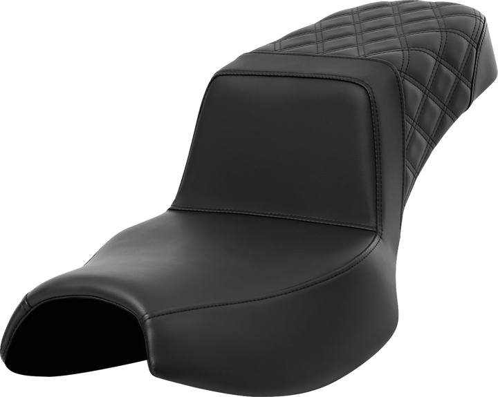 Saddlemen Step-Up Seat - Rear Lattice Stitch - Extended Reach - Challenger '20-'24 I20-06E-173