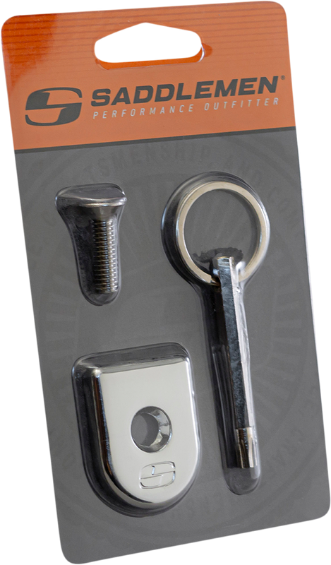 Saddlemen Security Seat Screw - Chrome 8910C