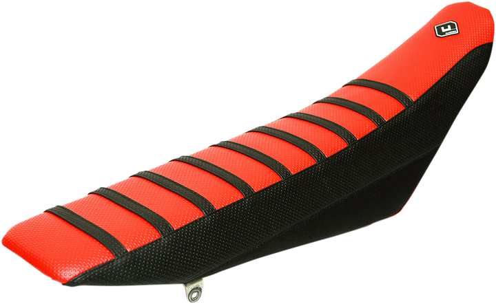 Flu Designs Inc. Pro Rib Seat Cover - Red/Black 45502