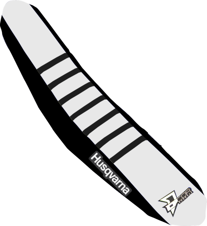 D'Cor Visuals Seat Cover - Black/White - Tc/Fc '16-'18 30-70-408
