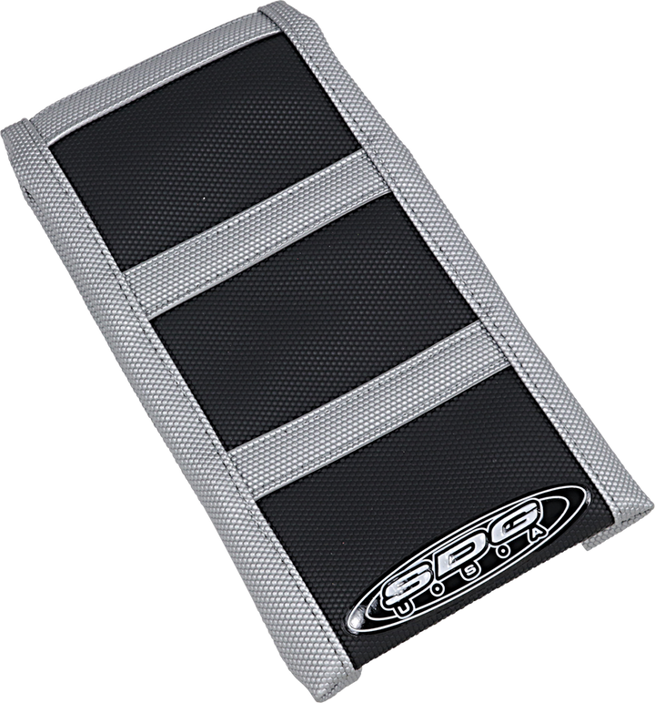 Sdg 6-Ribbed Seat Cover - Gray Ribs/Black Top/Gray Sides 95940XKX