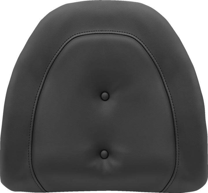 Saddlemen Tour-Pak Backrest Pad Cover - Pillow Top - Black 88-11884PT