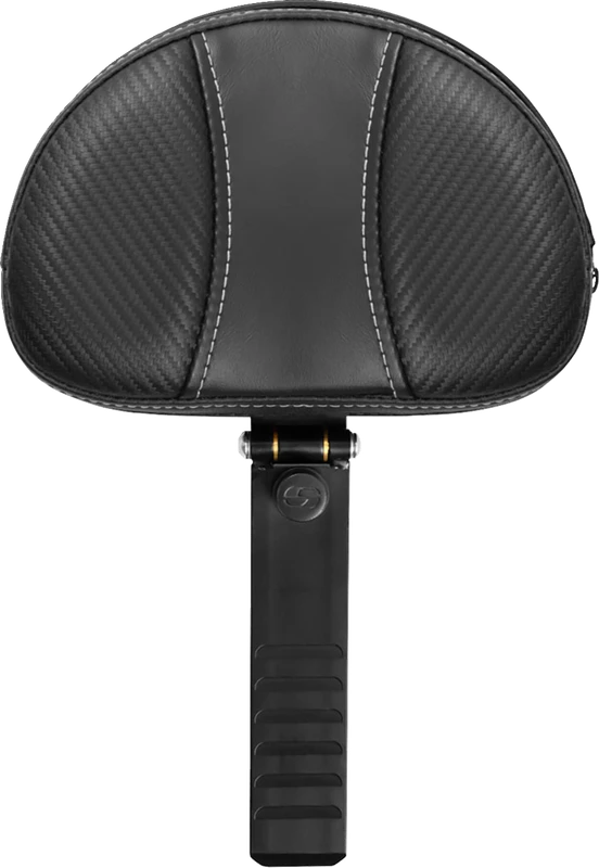 Saddlemen Backrest - Dominator - Carbon Fiber W/ Gray Stitching - Xl '04-'22 15708D