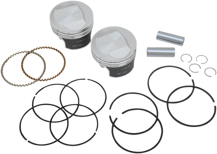 Wiseco Tracker Series Piston Kit - 3.528" - 1340 Cc 80 Cubic Inch - +0.030" - Evolution K0216P3