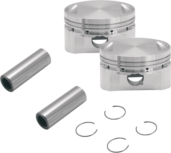 S&S Cycle Piston Kit - For 89" Stroker Kit - 3.500" - +0.030" 106-5793