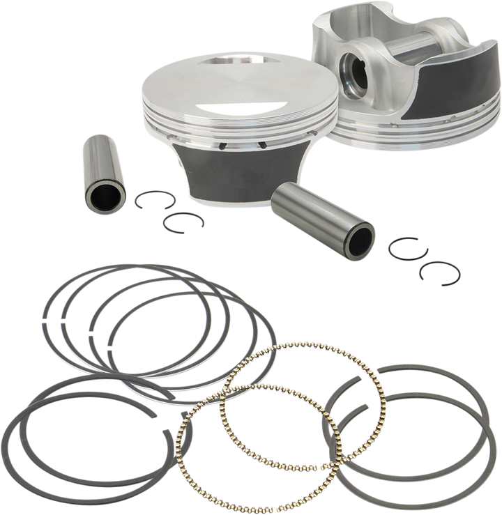 S&S Cycle Piston Kit - For 97" Big Bore Kit - 3.927" - Standard 106-3688