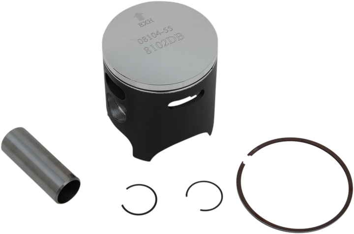 Wossner Piston Kit - 48.45 Mm - Kawasaki 8102DA