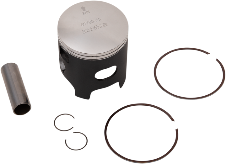Wossner Piston Kit - 66.37 Mm - Yamaha 8216DC
