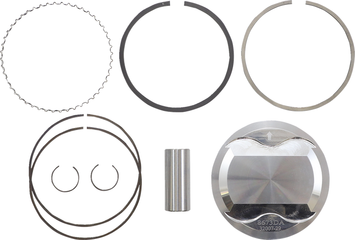 Wossner Piston Kit - 101.94 Mm - Yamaha 8673DA
