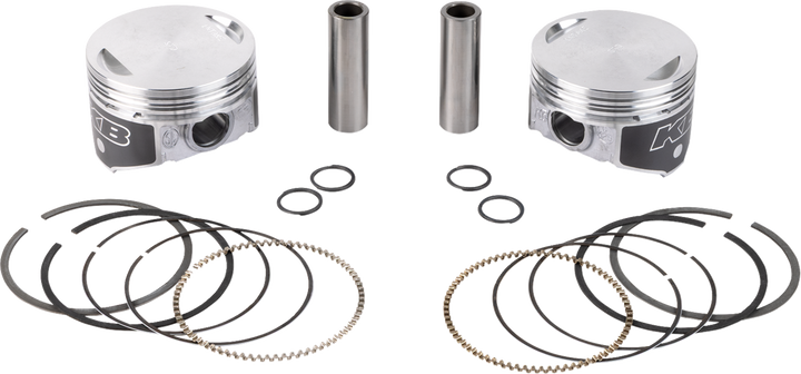 Kb Performance Piston Kit - 3.750" Standard - 8.8:1 Cr - 88" Twin Cam KB425C.STD