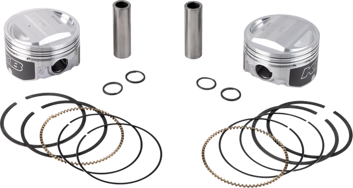 Kb Performance Piston Kit - 3.750" Standard - 10.5:1 Cr - 88" Twin Cam KB426C.STD
