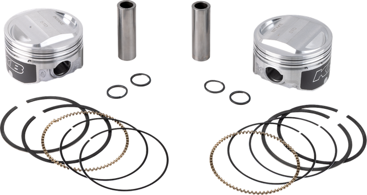 Kb Performance Piston Kit - 3.750" +0.020" - 10.5:1 Cr - 88" Twin Cam KB426C.020