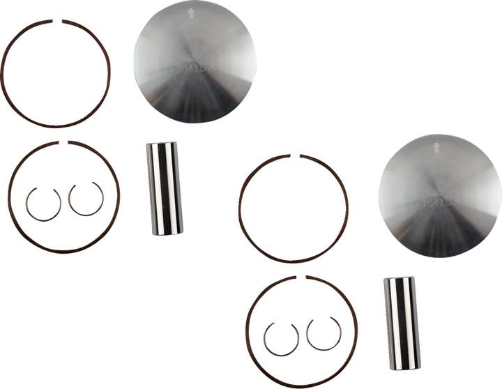 Wossner Piston Kit - 77.37 Mm - Polaris K7041DA-2