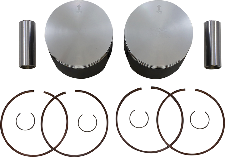 Wossner Piston Kit - 75.87 Mm - Ski Doo | Lynx K7046DA-2