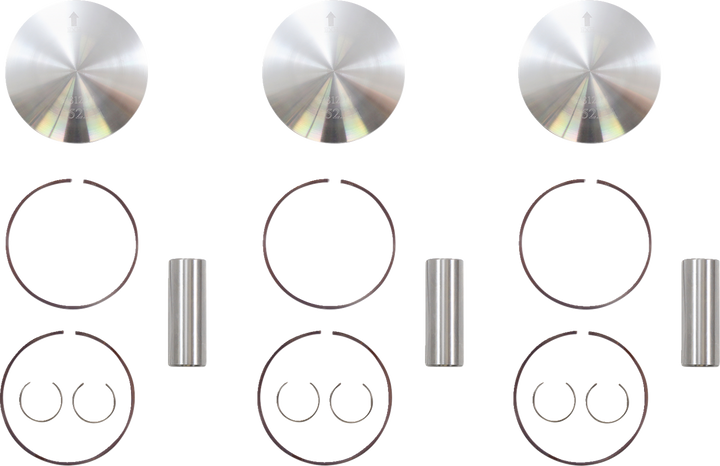 Wossner Piston Kit - 68.88 Mm - Yamaha K7052DA-3