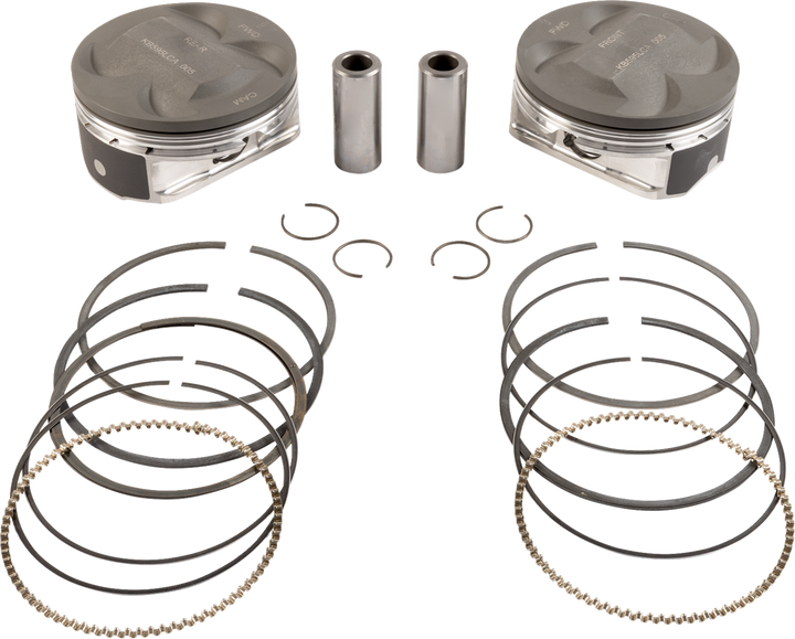 Kb Performance Piston Kit - 4.250" +0.005" - 11.8:1 Cr - 124" Big Bore - 107" M8 KB595LCA.005