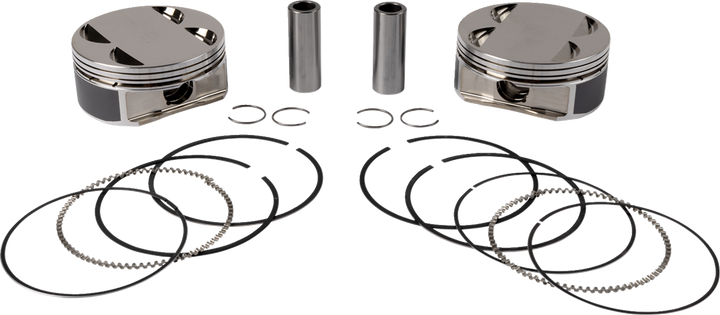 S&S Cycle Big Bore Piston Kit - 128" - +.010 - M8 920-0142