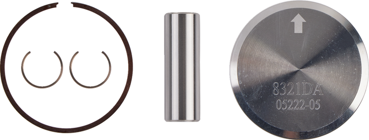 Wossner Piston Kit - 53.95 Mm - Yamaha 8321DA