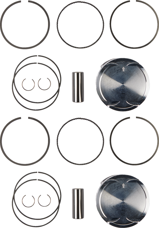 Wossner Piston Kit - 91.95 Mm - Honda K8973DA-2