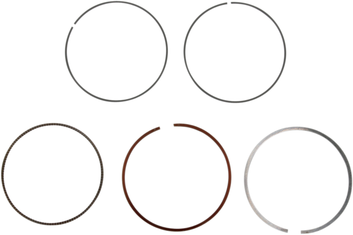 Wsm Piston Rings - 76.15 Mm - Yamaha 010-972-04