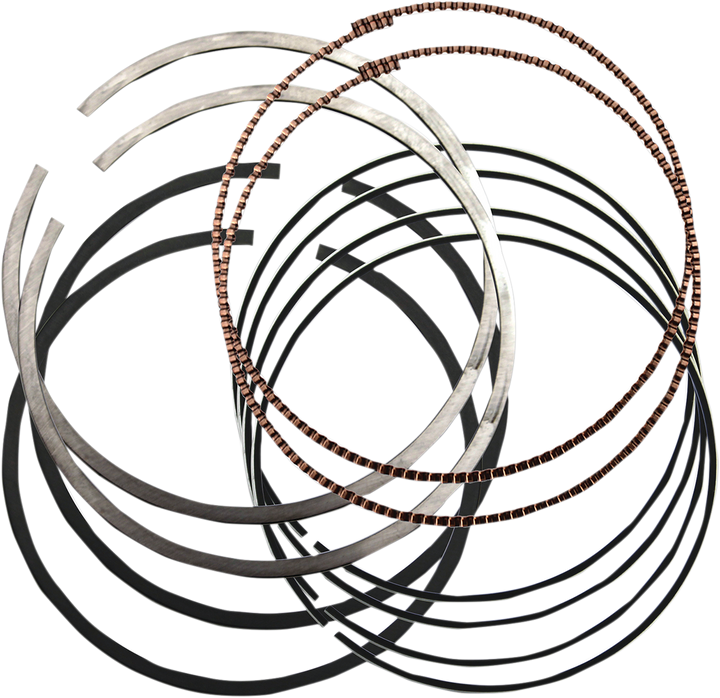 S&S Cycle Replacement Piston Rings - 4.125" - +0.010" 940-0012