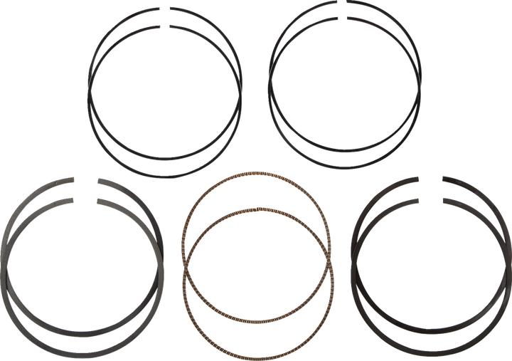 Hastings Piston Rings - 114" Motor - 4.000" +.005" - M8 2C523213