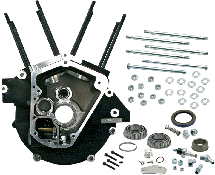 S&S Cycle Engine Case - Super Stock Big Bore - 3.625" - Evolution Big Twin 31-0078