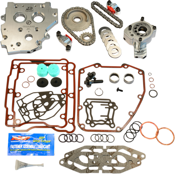 Feuling Parts Conversion Camshaft Hydraulic Tensioner Kit - Twin Cam With Cam Position Sensor 7087