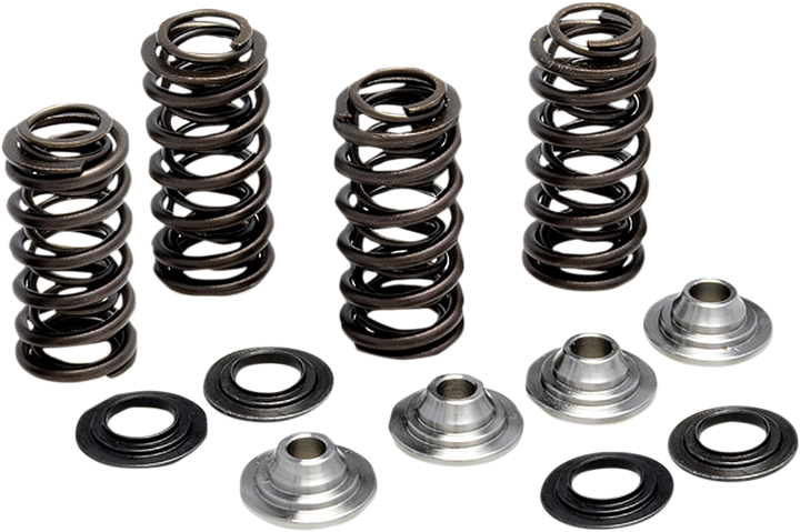 Kibblewhite Valve Spring Kit - 0.420" Intake Lift/0.400" Exhaust Lift - Lightweight Racing - Yamaha 80-82300
