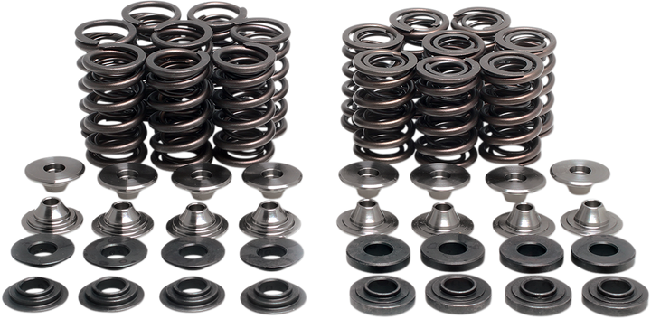 Kibblewhite Valve Spring Kit - 0.445" Lift - Lightweight High-Lift Racing - Kawasaki 40-41100