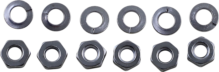 Colony Oil Pump Nut Kit - Chrome 8110-12